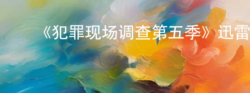 ﻿陈恩泽的网络影视资源,﻿《犯罪现场调查第五季》迅雷下载/在线观看-犯罪历史-美剧天堂